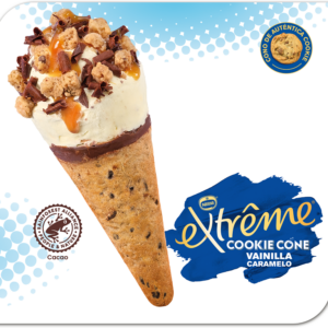 EXTREME CONO COOKIE VAINILLA CARAMELO