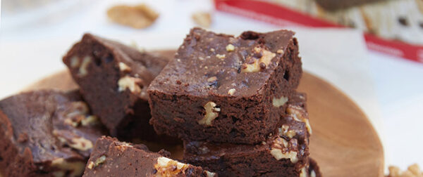 BROWNIE CON NUECES